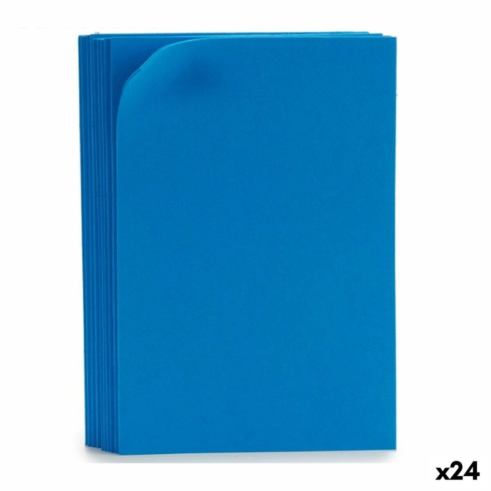 Moosgummi Pincello Dunkelblau 30 x 0,2 x 20 cm (24 Stück)