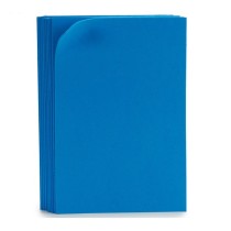 Moosgummi Pincello Dunkelblau 30 x 0,2 x 20 cm (24 Stück)