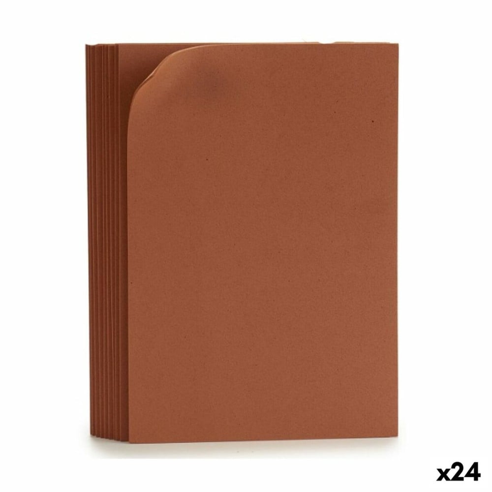 Feuille de Mousse Pincello Marron 30 x 0,2 x 20 cm (24 Unités)