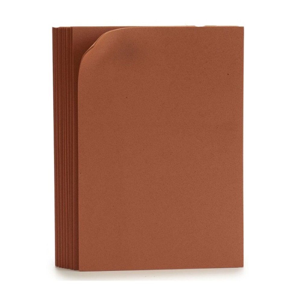 Moosgummi Pincello Braun 30 x 0,2 x 20 cm (24 Stück)