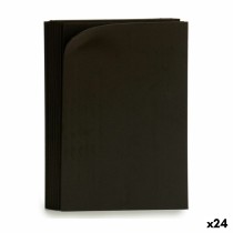 Moosgummi Pincello Schwarz 30 x 2 x 20 cm (24 Stück)