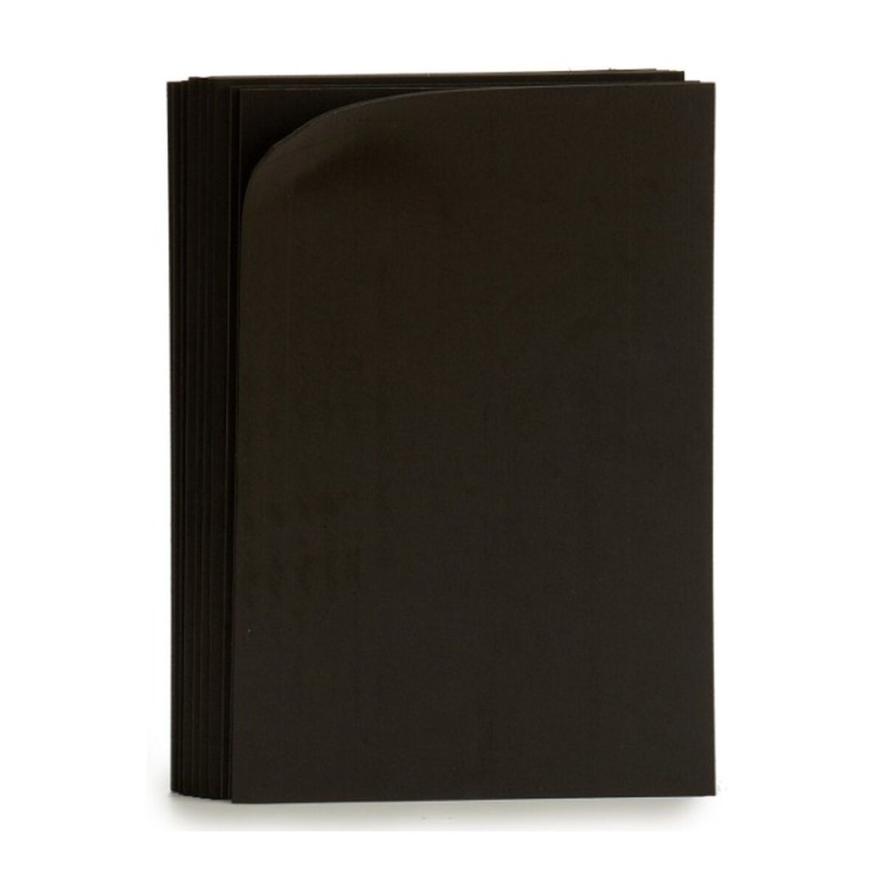 Moosgummi Pincello Schwarz 30 x 2 x 20 cm (24 Stück)