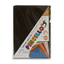 Moosgummi Pincello Schwarz 30 x 2 x 20 cm (24 Stück)