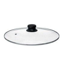 Couvercle pour marmite Kinvara CN-SW1304-30CM CN-SW1304-30CM Transparent Argenté Argent Métal verre Acier inoxydable Verre Acier