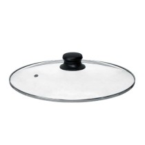 Couvercle pour marmite Kinvara CN-SW1304-28CM CN-SW1304-28CM Transparent Argenté Argent Métal verre Acier inoxydable Verre Acier