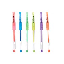 Set of Biros Pincello Yellow Blue Green Multicolour Orange Pink Violet (12 Units)