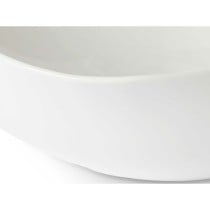Schüssel Vivalto Weiß Opalglas karriert 17,5 x 6 x 17,5 cm (36 Stück)
