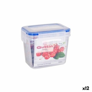 Boîte à lunch Quttin Quttin Rectangulaire 1 L 15 x 10 x 12 cm (12 Unités)
