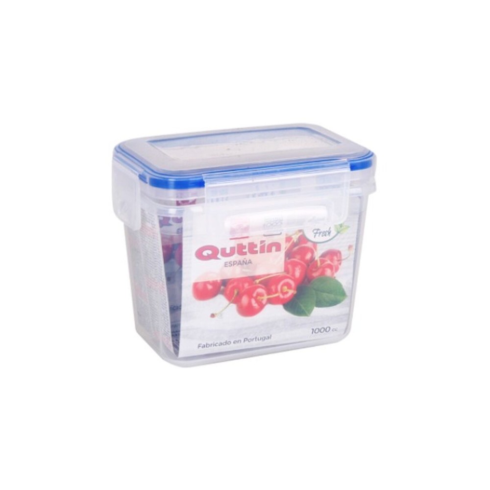Boîte à lunch Quttin Quttin Rectangulaire 1 L 15 x 10 x 12 cm (12 Unités)