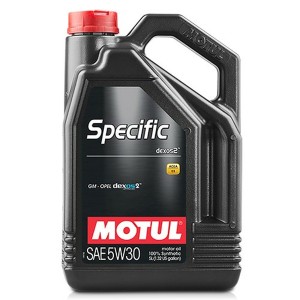 Car Motor Oil Motul Specific dexos 2 5W30 5 L Synthetic