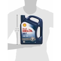 Huile de moteur pour voiture Shell Helix HX7 5W40 5 L