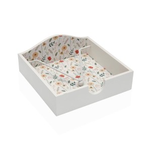 Porte-serviettes Versa VERDI Bois MDF 18 x 7 x 18 cm