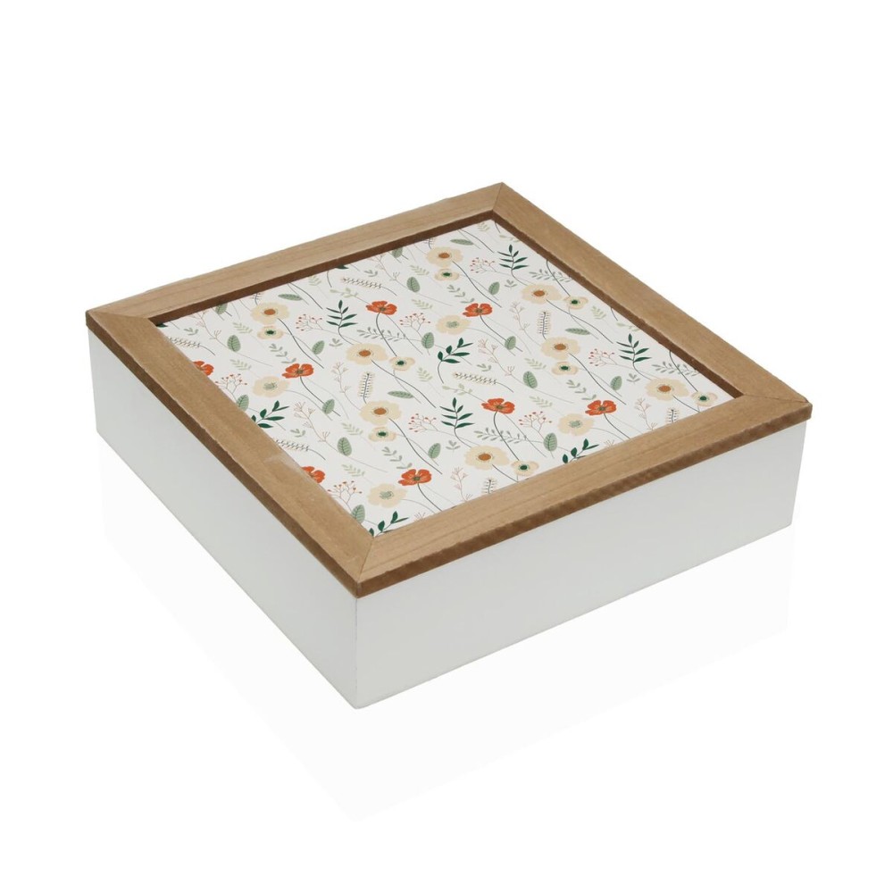 Box-Schmuckkästchen Versa VERDI Holz MDF 24 x 7 x 24 cm
