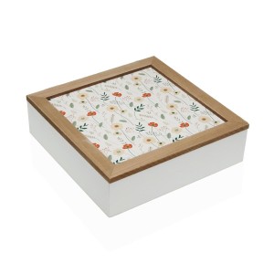 Box-Schmuckkästchen Versa VERDI Holz MDF 24 x 7 x 24 cm