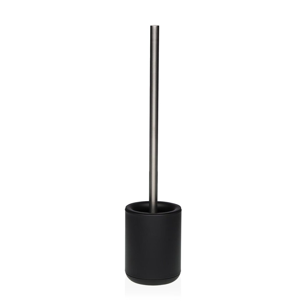 Toilet Brush Versa Black Metal Steel polypropylene TPR 10,5 x 47,5 x 10,5 cm