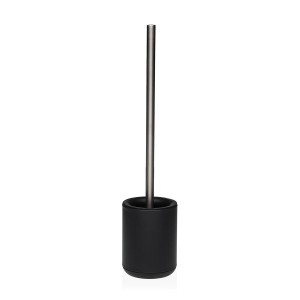 Toilet Brush Versa Black Metal Steel polypropylene TPR 10,5 x 47,5 x 10,5 cm