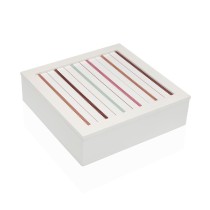 Box-Schmuckkästchen Versa FLINT Holz MDF 24 x 7 x 24 cm
