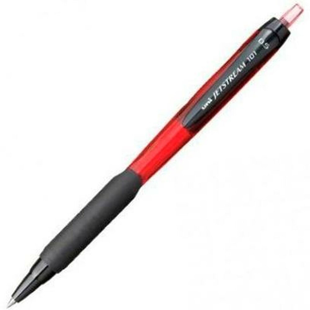 Liquid ink pen Uni-Ball Red 0,35 mm (12 Units)