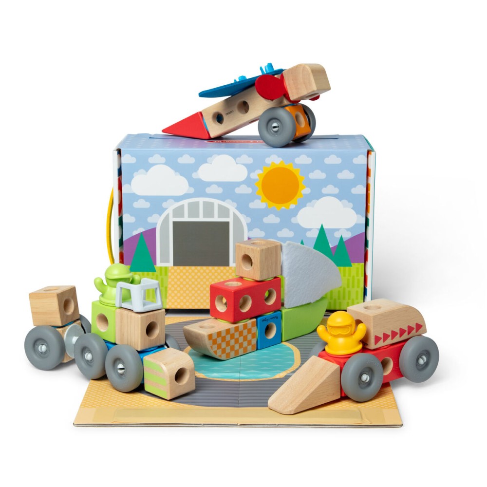 Konstruktionsspiel Melissa & Doug Blockables 54 Stücke