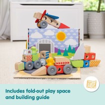 Set de construction Melissa & Doug Blockables 54 Pièces