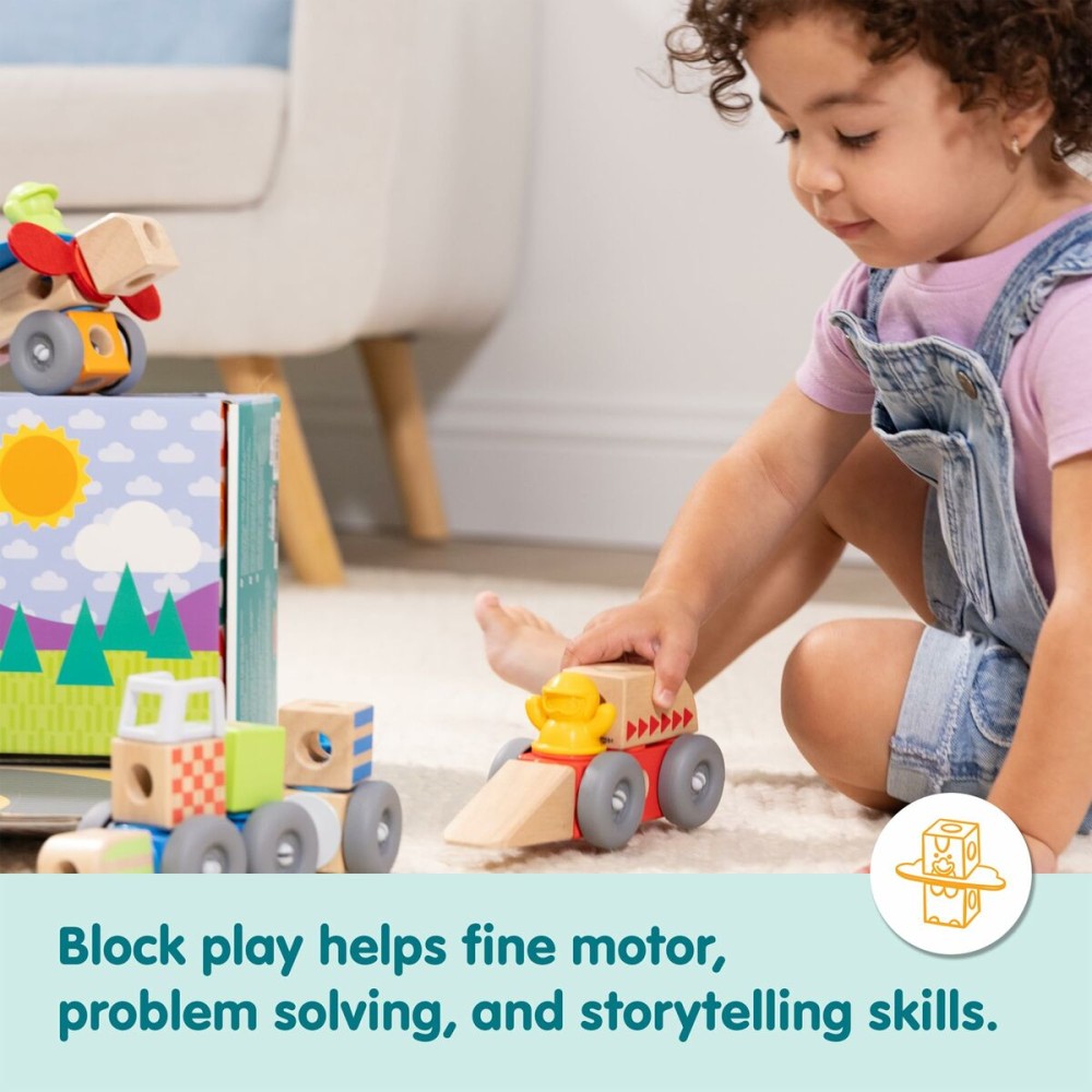 Konstruktionsspiel Melissa & Doug Blockables 54 Stücke