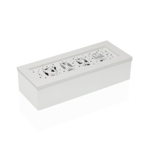 Box-Schmuckkästchen Versa GATTO Holz MDF 9 x 6 x 24 cm