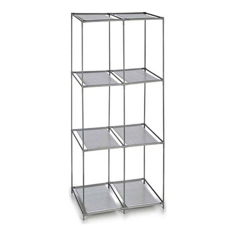 Shelves Kipit Grey Metal Cloth Plastic 35 x 102 x 68 cm