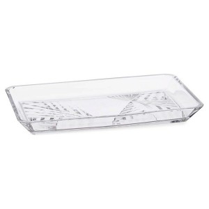 Schale Pasabahce 5798228 Durchsichtig Glas Kristall 16,5 x 2,6 x 27,5 cm