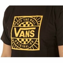 Herren Kurzarm-T-Shirt Vans Original B-B  Schwarz