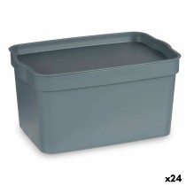 Multi-use Box Kipit Grey Plastic 2,3 L (24 Units)