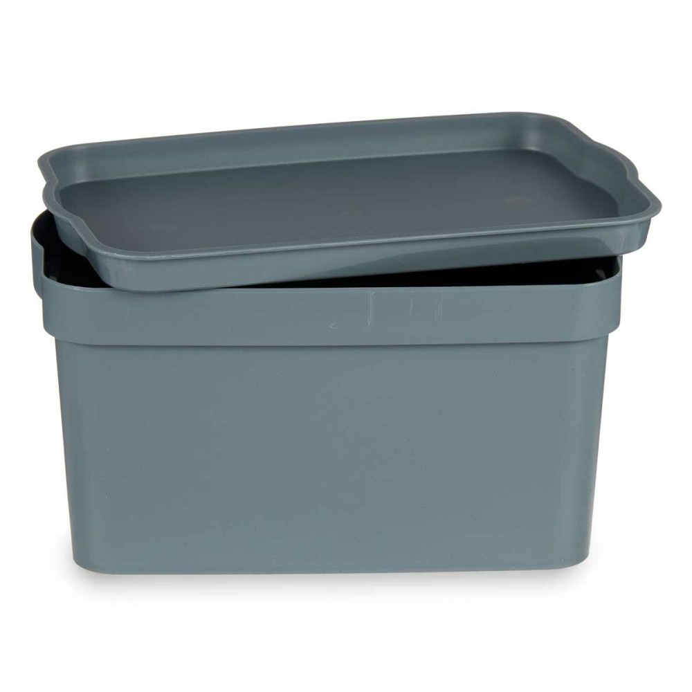 Multi-use Box Kipit Grey Plastic 2,3 L (24 Units)
