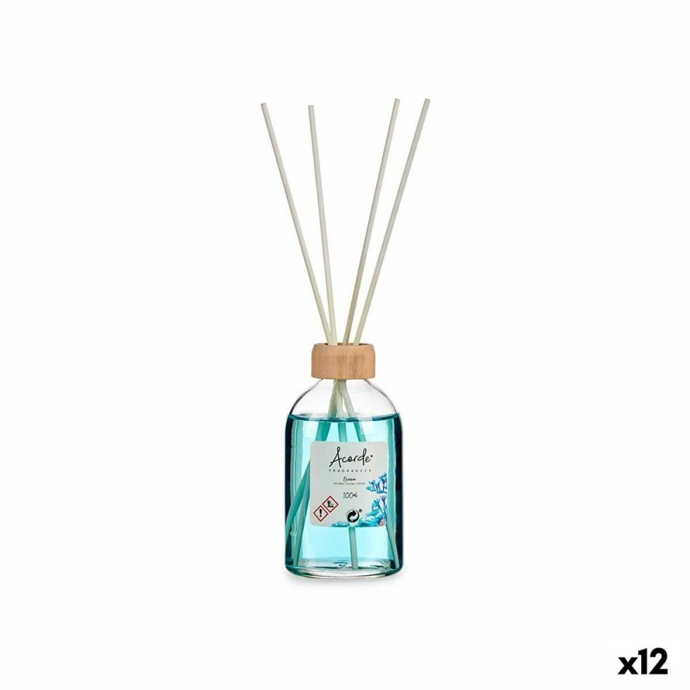 Bâtonnets Parfumés Acorde Océan 100 ml (12 Unités)