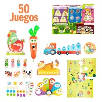 Jouet Educatif Lisciani Carotina Baby 50 Juegos Électronique 4,5 x 14,5 x 3,5 cm (6 Unités)