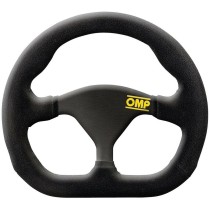 Volant Racing OMP Formula Quadro Daim Noir 25 x 23 cm