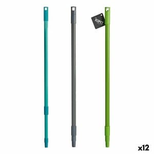 Broom handle Kipit Metal Plastic 120 cm 2,5 x 69 x 2,5 cm Extendable (12 Units)