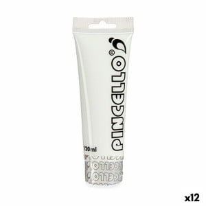 Acryl-Gemälde Pincello Weiß 120 ml (12 Stück)