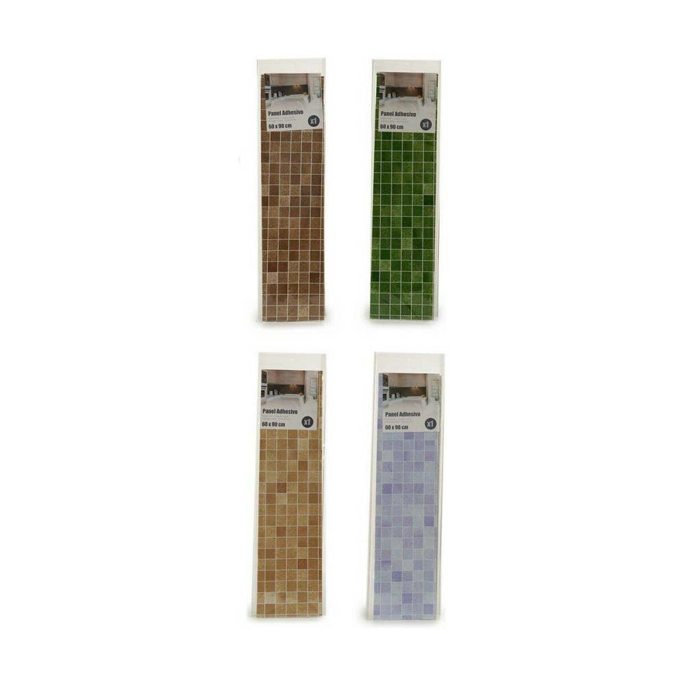 Adhesive paper 60 x 90 x 1 cm Squares (12 Units)