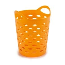 Korb für Wäscheklammern Gelb Blau Orange Rosa polystyrol 14 x 17 x 14 cm 14 x 0,175 x 14 cm (12 Stück)
