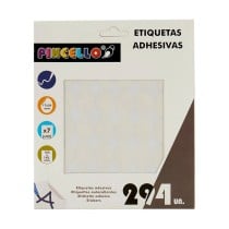 Étiquettes adhésives Pincello Blanc 17 x 4 x 19 cm 17 x 24 mm Oblongue (12 Unités)