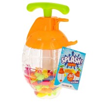 Ballons d'eau avec Gonfleur Colorbaby Splash Fermeture automatique 6 Unités