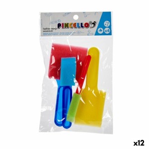 Craft Set Pincello Multicolour Spatula (12 Units)