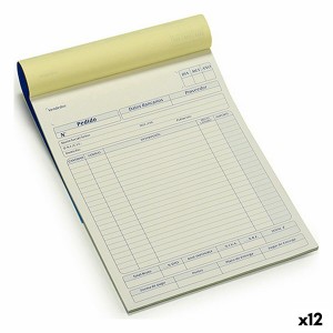 Auftragsbuch Pincello 21 x 0,5 x 28,5 cm (12 Stück)