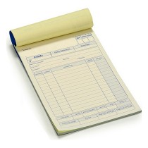 Auftragsbuch Pincello 14 x 0,5 x 21 cm (12 Stück)