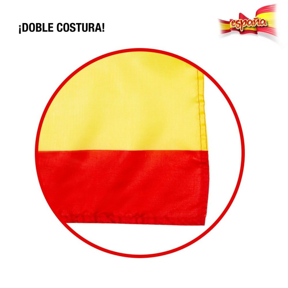 Car flag holder Colorbaby 45 x 30 cm Spain 2 Pieces 24 Units