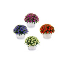 Fleur décorative Ibergarden Lila Branche 14 x 12 x 14 cm (12 Unités)