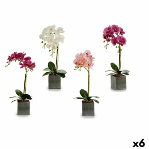 Fleur décorative Ibergarden Orchidée 14 x 51 x 18 cm (6 Unités)