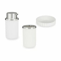 Badezimmer Set Berilo Weiß Kunststoff 10,5 x 16,5 x 15,5 cm (12 Stück)