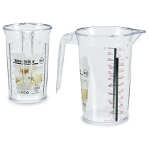 Pichet gradué polystyrène Plastique 800 ml (36 Unités)