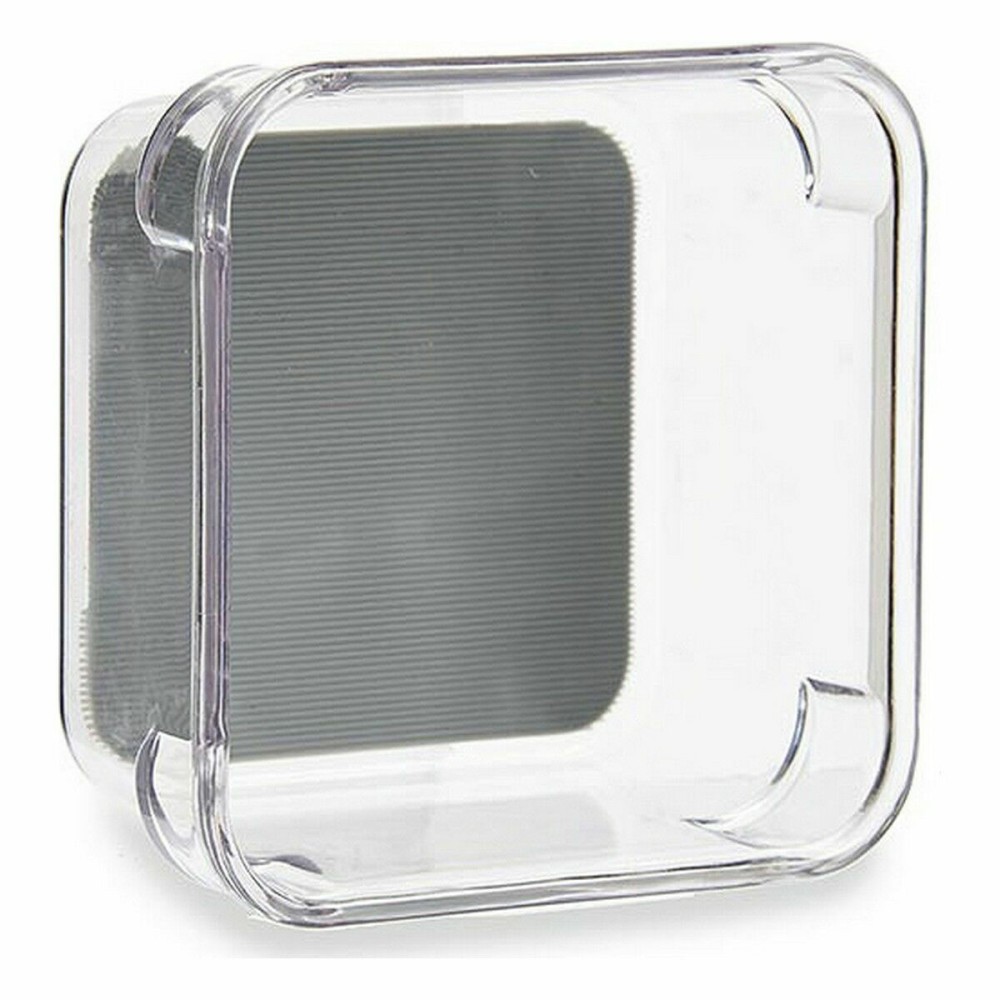 Organiseur de Tiroirs Kinvara Gris Transparent Silicone Plastique TPR Plastique recyclé 9,3 x 4,5 x 9,3 cm (24 Unités)