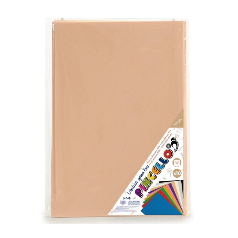 Moosgummi Pincello Fleisch 65 x 0,2 x 45 cm (12 Stück)